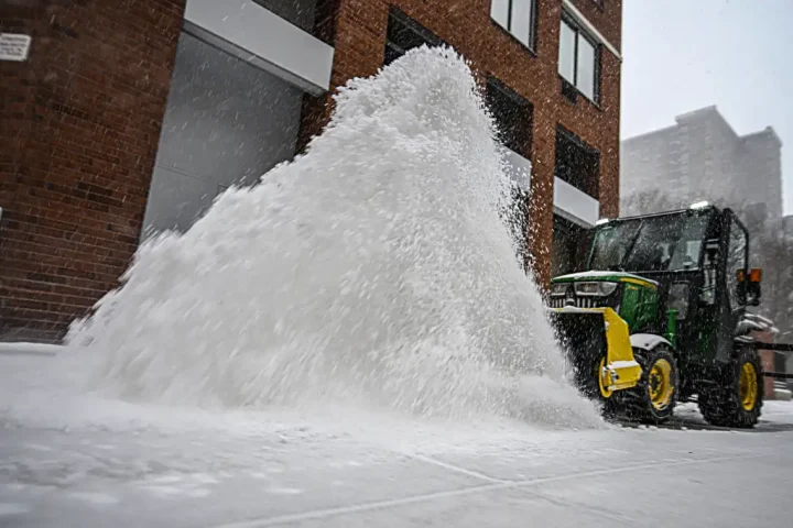 NYC blizzard warning