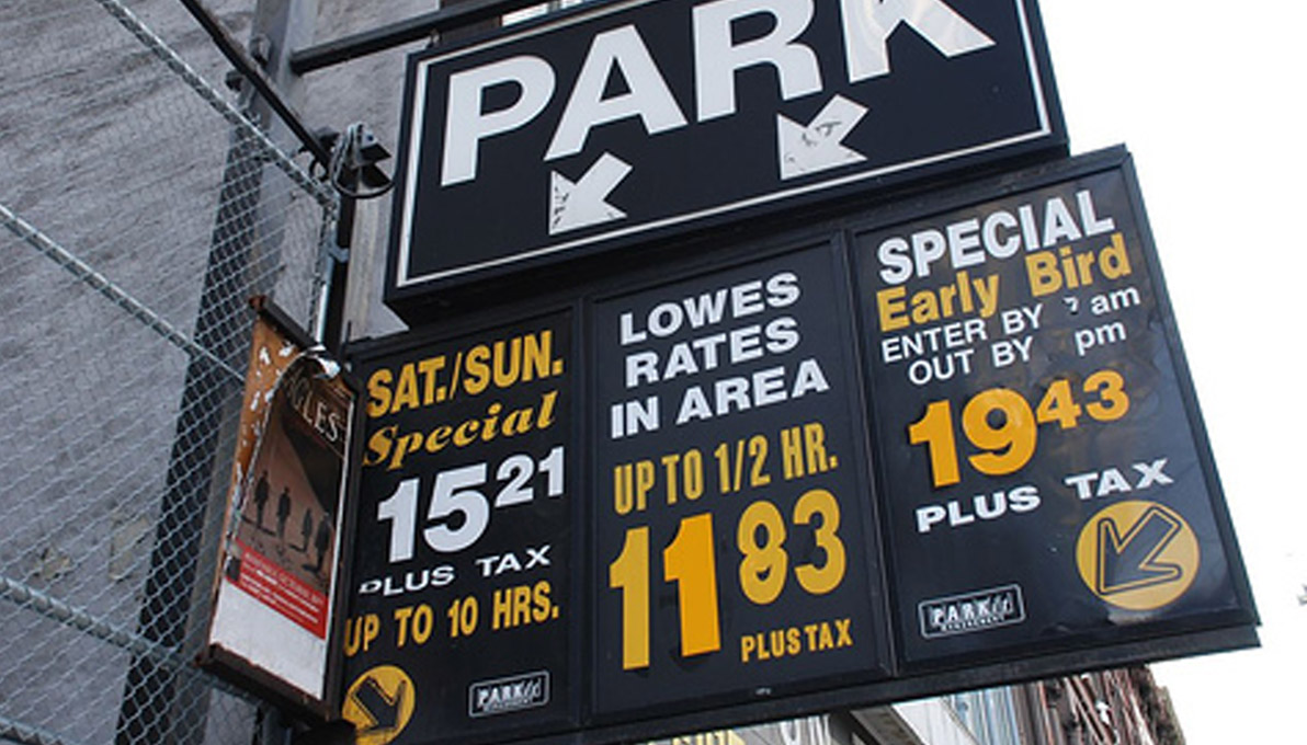 NYC parking fees