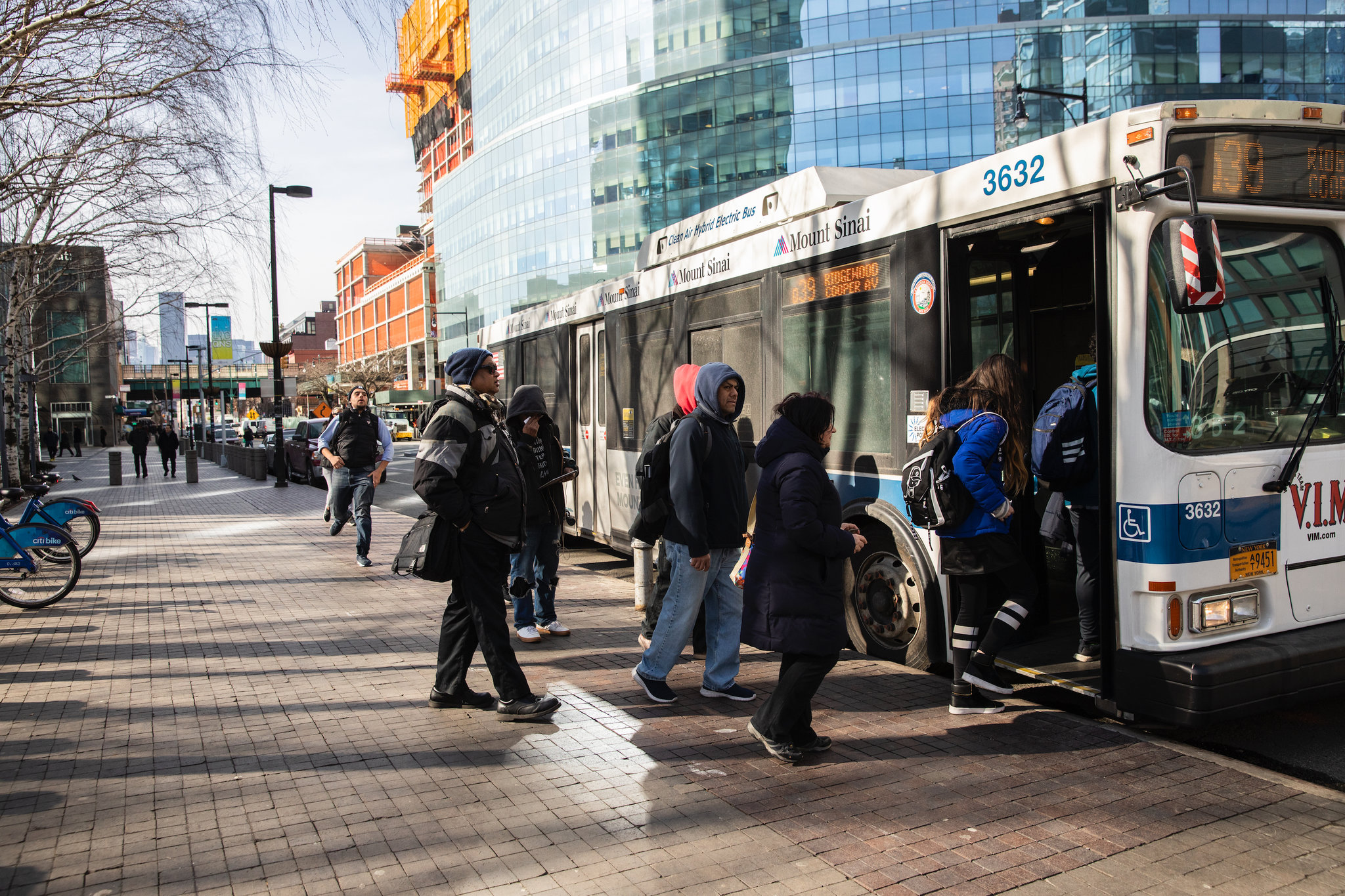 NYC bus riders